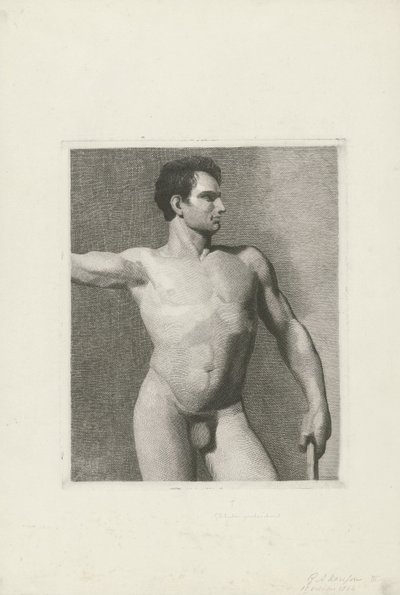 Desnudo masculino de George Andries Karsen