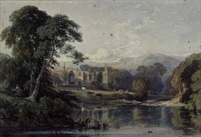 Abadía de Bolton, siglo XIX de George Arthur Fripp