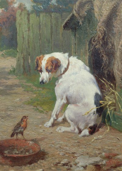 Un visitante bienvenido de George Augustus Holmes