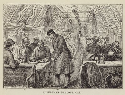 Un coche salón Pullman de George Augustus Sala