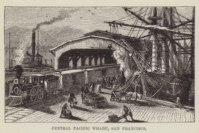 Muelle Central del Pacífico, San Francisco de George Augustus Sala