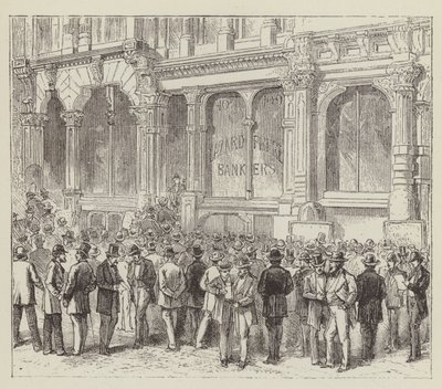 Especulación financiera de George Augustus Sala
