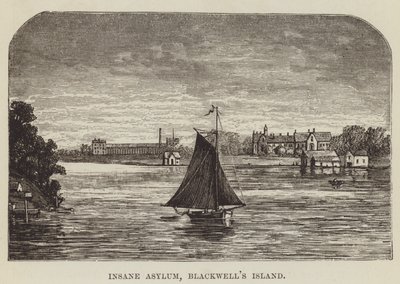 Manicomio, Blackwells Island de George Augustus Sala
