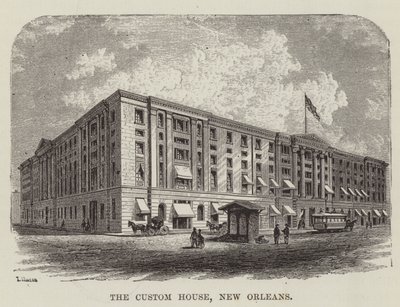 La aduana, Nueva Orleans de George Augustus Sala