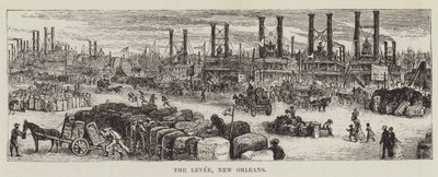 El muelle, Nueva Orleans de George Augustus Sala