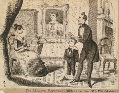 El retrato de la madre de George Augustus Sala