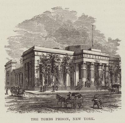 La prisión de Tombs, Nueva York de George Augustus Sala