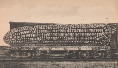 Un Cargamento de Maíz de Texas, ca. 1910 de George B. Cornish