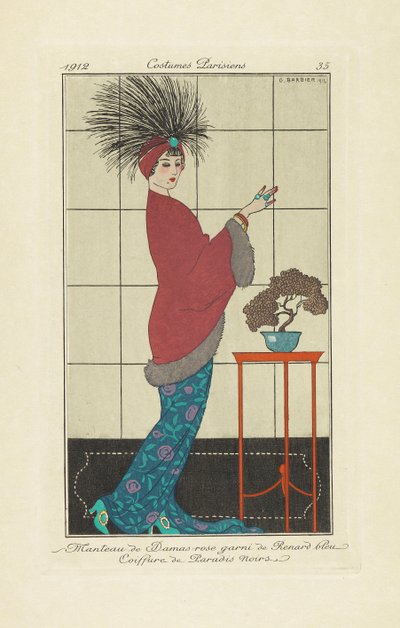 Journal des dames et des modes, 1912 de George Barbier