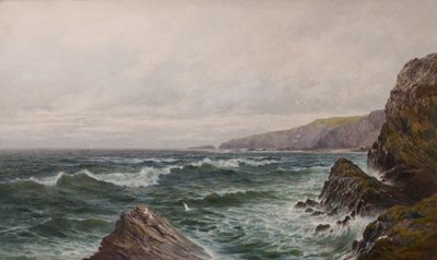 Paisaje marino, finales del siglo XIX-XX de George Barker