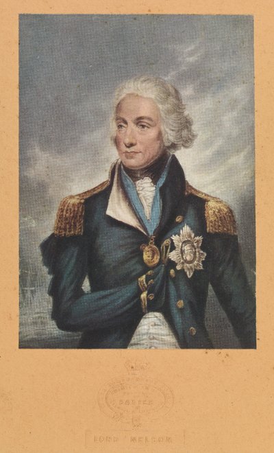 Horacio Nelson (1758-1805) de George Baxter
