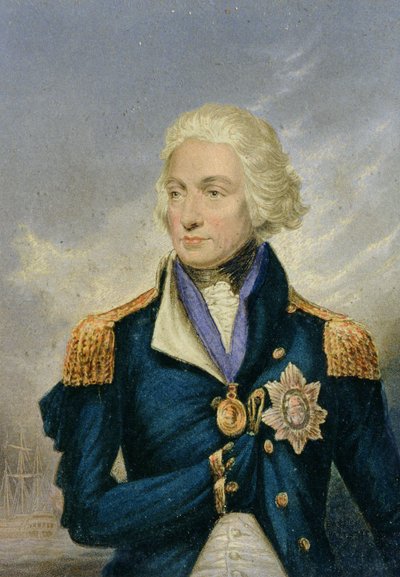 Horatio, vizconde Nelson (1758-1805) de George Baxter