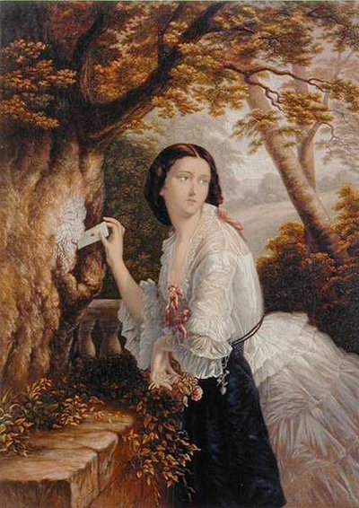 Buzón de cartas de los amantes de George Baxter