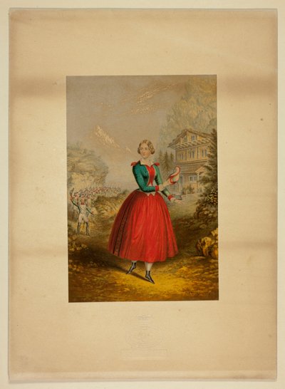 Die Tochter des Regiments de George Baxter