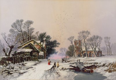 Invierno de George Baxter