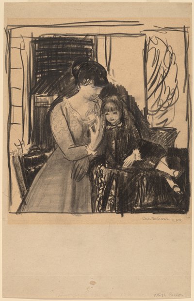 Ana y su madre de George Bellows