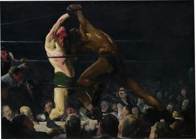 Ambos miembros de este club de George Bellows