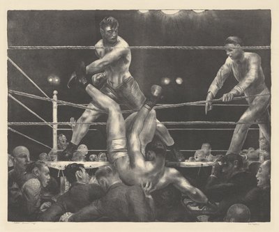 Dempsey y Firpo de George Bellows