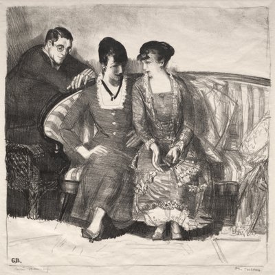 Emma, Elsie y Gene de George Bellows