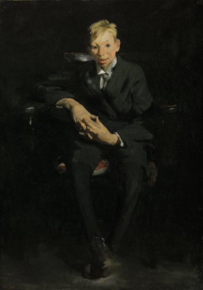 Frankie, el niño del órgano de George Bellows