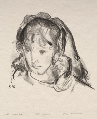 La cabeza de Anne de George Bellows