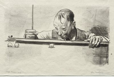 Atleta de interior, Segunda piedra de George Bellows