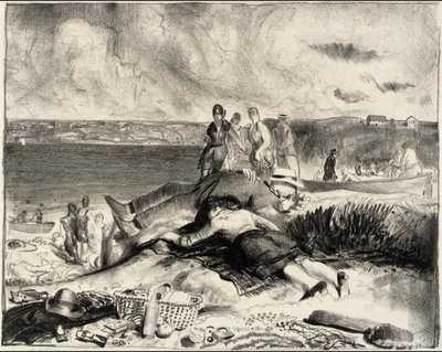Piernas del mar de George Bellows
