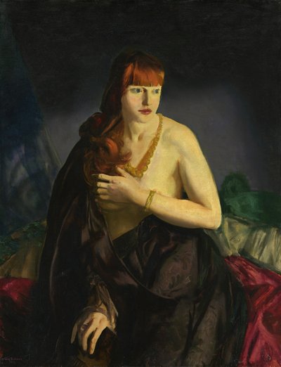 Desnudo con Cabello Rojo de George Bellows