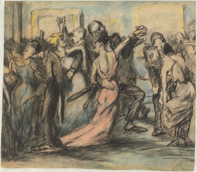 Baile de sociedad de George Bellows