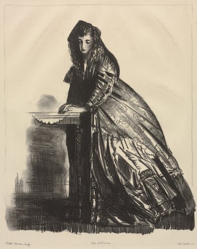 La actriz de George Bellows