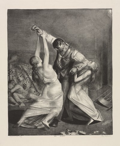 El borracho de George Bellows