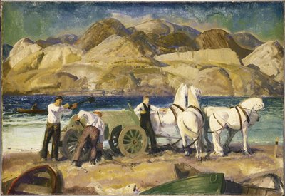 El carrito de arena de George Bellows