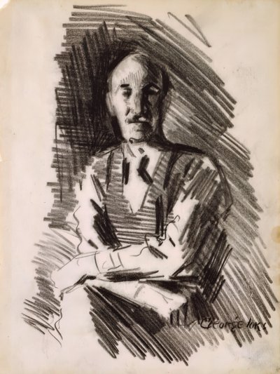 Un retrato, c. 1904 de George Benjamin Luks