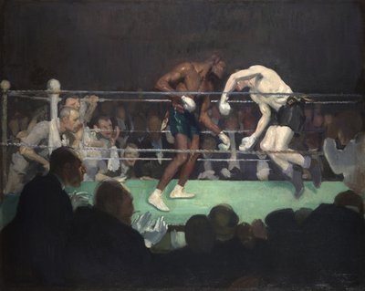 Combate de boxeo de George Benjamin Luks