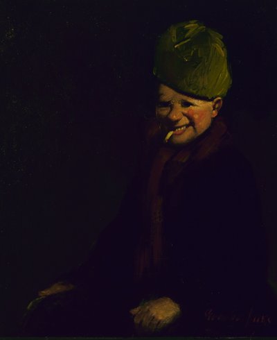 Tirador de Año Nuevo, 1917 de George Benjamin Luks