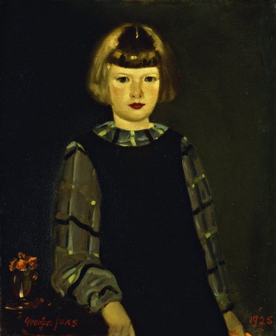 Retrato de la señorita Ruth Breslin de George Benjamin Luks