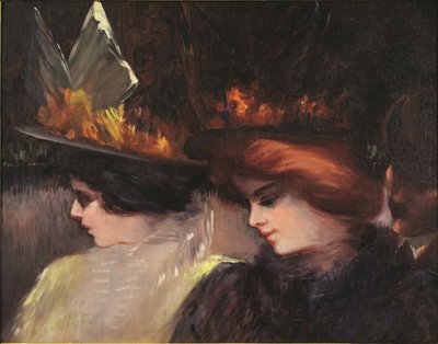 Escena de calle, c. 1900 de George Benjamin Luks