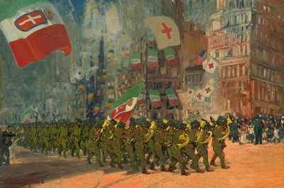 Los Bersaglieri de George Benjamin Luks