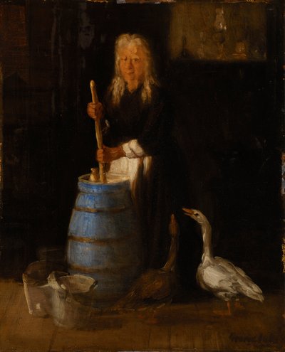 el batido azul de George Benjamin Luks