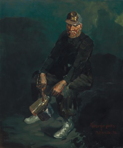 El jefe de bomberos, 1925 de George Benjamin Luks