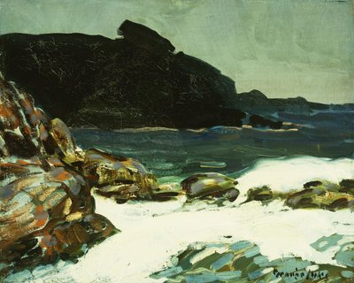 The Ledge, Cabo Elizabeth, Maine de George Benjamin Luks