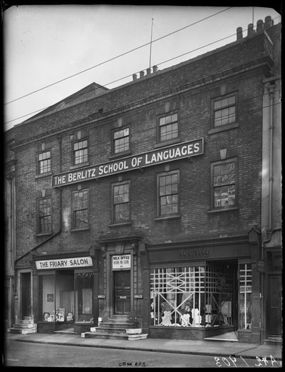 115A-117A Friar Gate, Derby, Ciudad de Derby, 1942 de George Bernard Mason