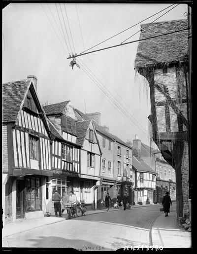 Friar Street, Worcester, Worcestershire, 1942 de George Bernard Mason