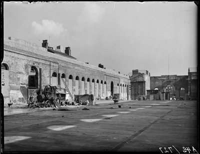 Mercado, Worcester Street, Bull Ring, Birmingham, 1941 de George Bernard Mason