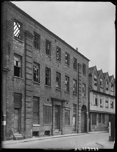 Norfolk Iron Works, Coslany Street, Norwich, Norfolk de George Bernard Mason