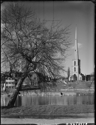 Iglesia de San Andrés, Deansway, Worcester, Worcestershire, 1942 de George Bernard Mason