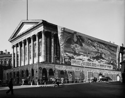 Ayuntamiento, Victoria Square, Birmingham, 1941 de George Bernard Mason
