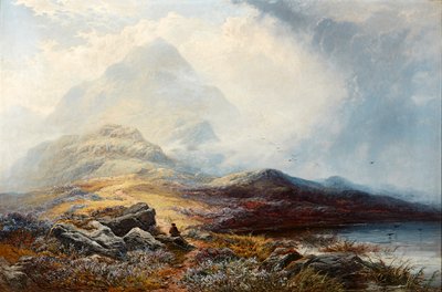 Colinas de Grampian, Tormenta Despejándose de George Blackie Sticks