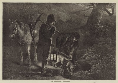La temporada de caza, deteniendo la tierra de George Bouverie Goddard