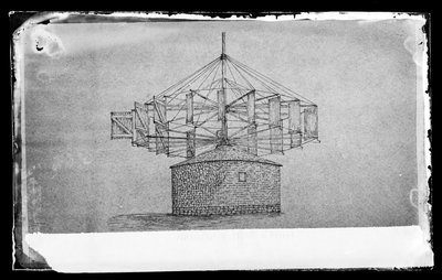 Molino Lotts, Flatbush, Brooklyn, un boceto de W. H. Story, c.1872-87 de George Bradford Brainerd